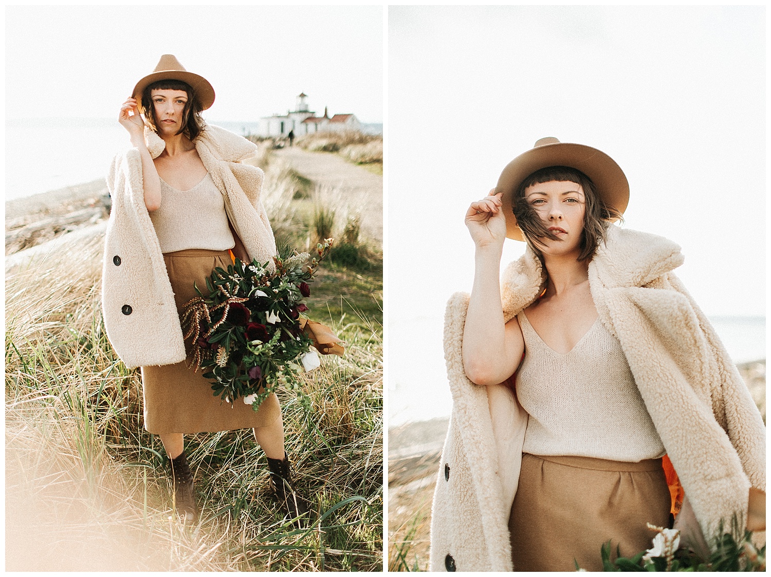 styled editorial shoot in discovery park